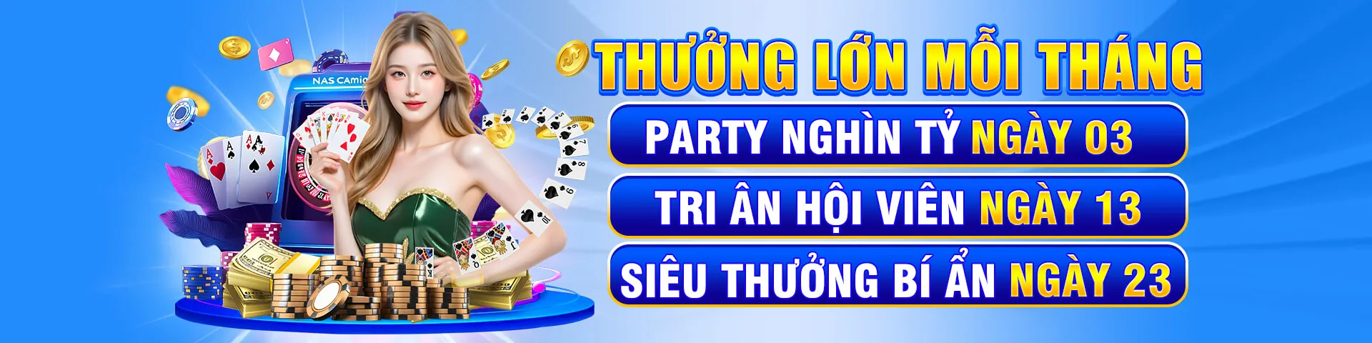Hình ảnh nền blog SV3888 Nổ Hũ với biểu tượng slot và giải thưởng lớn